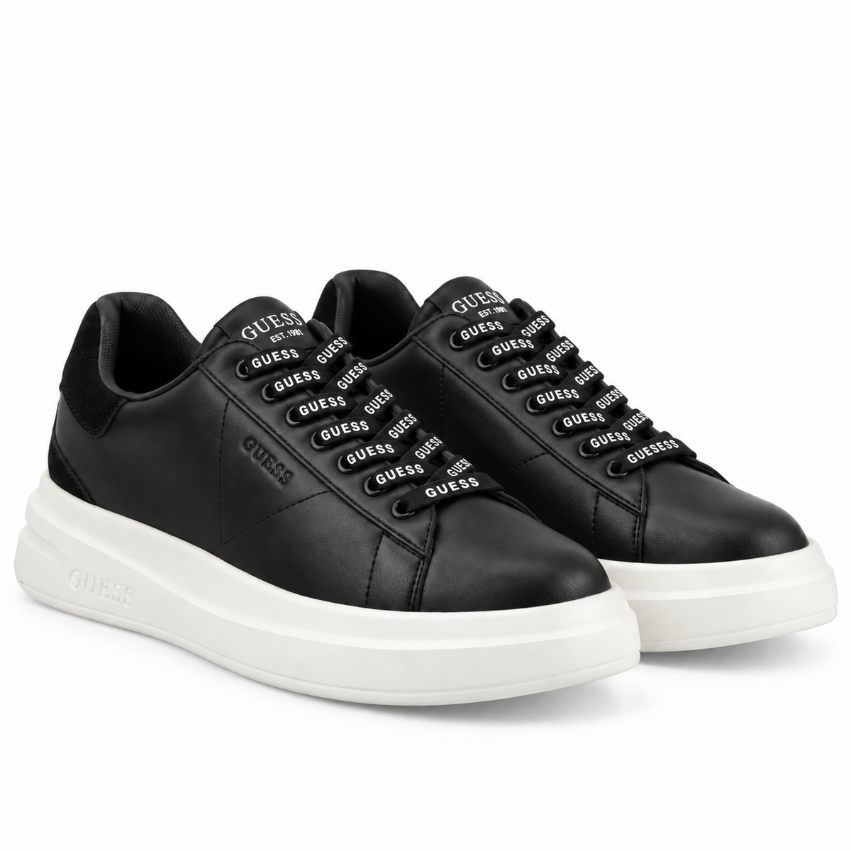 GUESS Vincent Logo Sneakers Men - BLK
