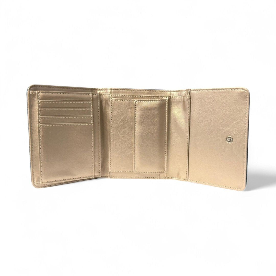 Guess Brightside Denim Zip-Around Wallet - Denim