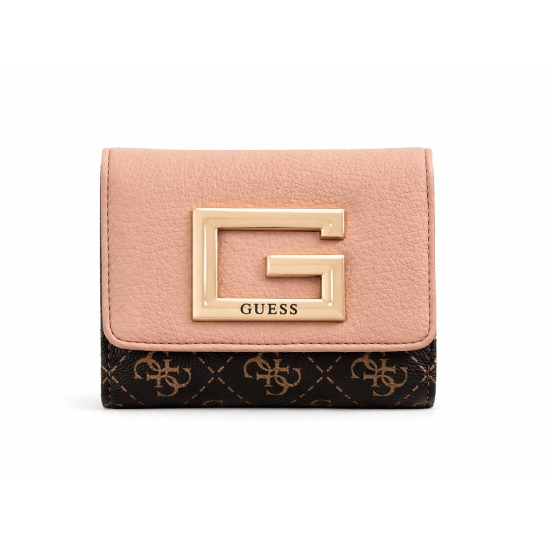 GUESS Brightside Trifold Wallet - Pink