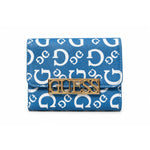 GUESS Carrboro SLG Foldover Wallet - Blue