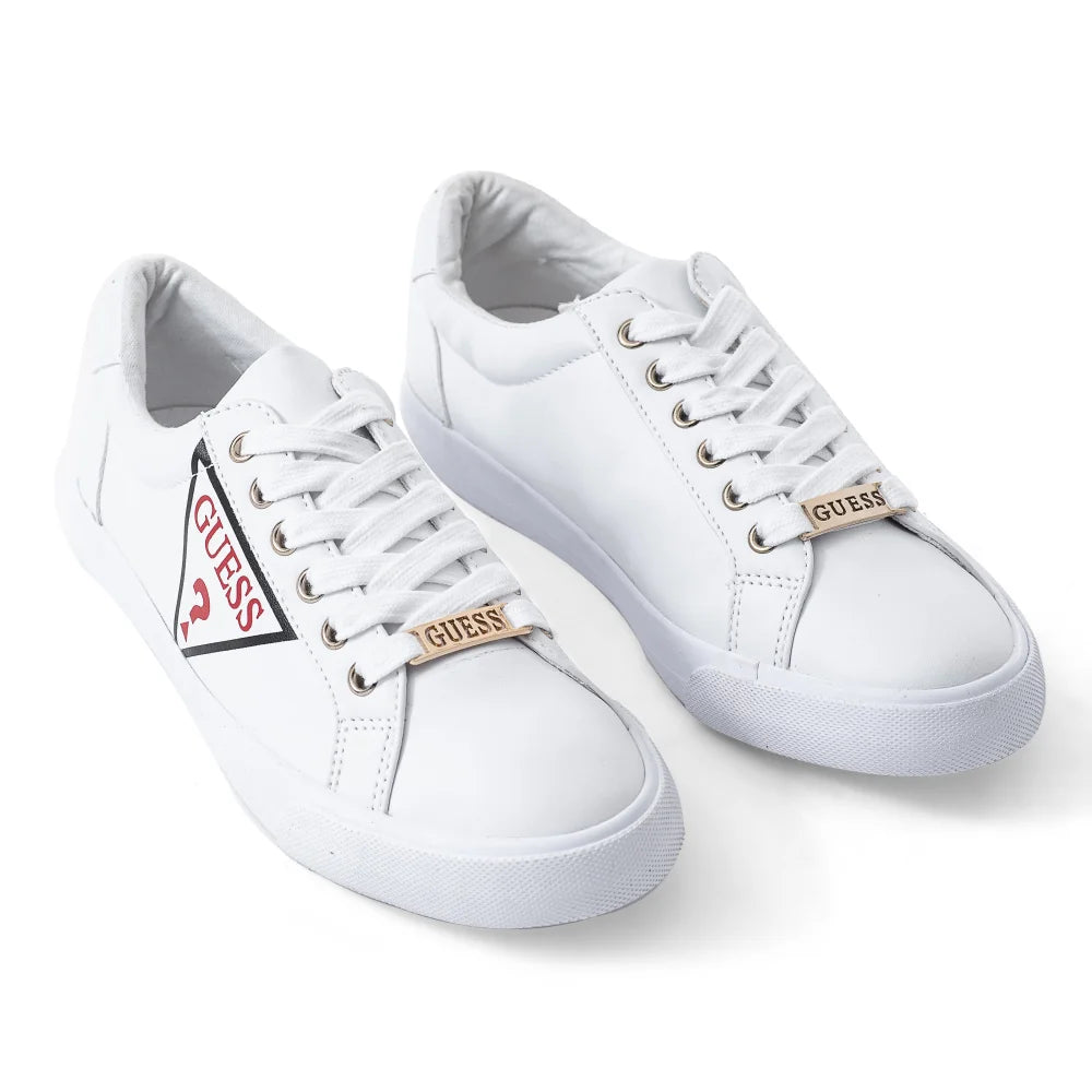 GUESS Cast Sneaker Women - WHT - Shoes