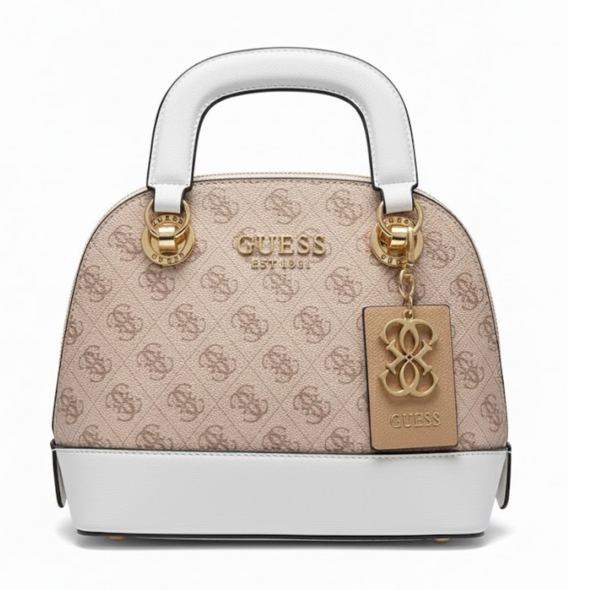 GUESS Cathleen Small Dome Handbag Women - PNK - Pink