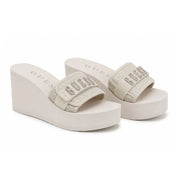 GUESS Cleo Platform Sandals Women - CRM - Cream / 35