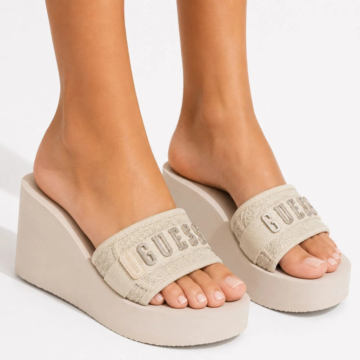 GUESS Cleo Platform Sandals Women - CRM