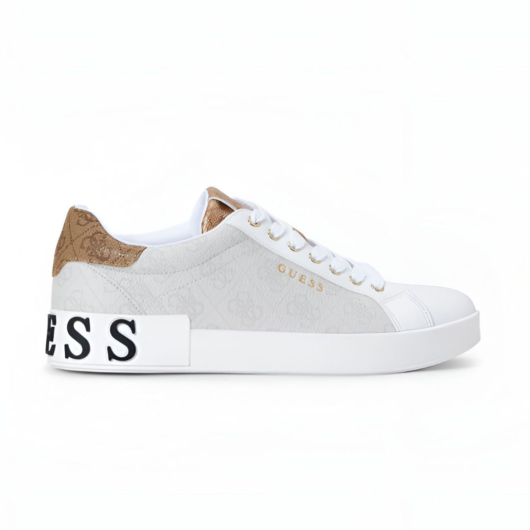 GUESS Corlan Sneaker Women - WHTGRY - White/ Gray / 35