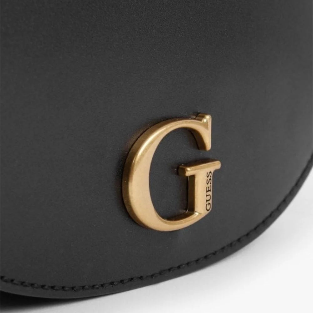 GUESS Danna Saddle Bag - BLK - Black