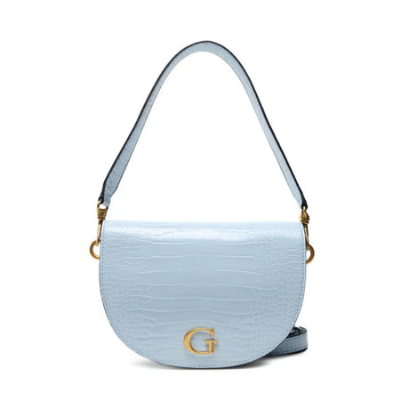 GUESS Danna Saddle Bag - BLU - Blue