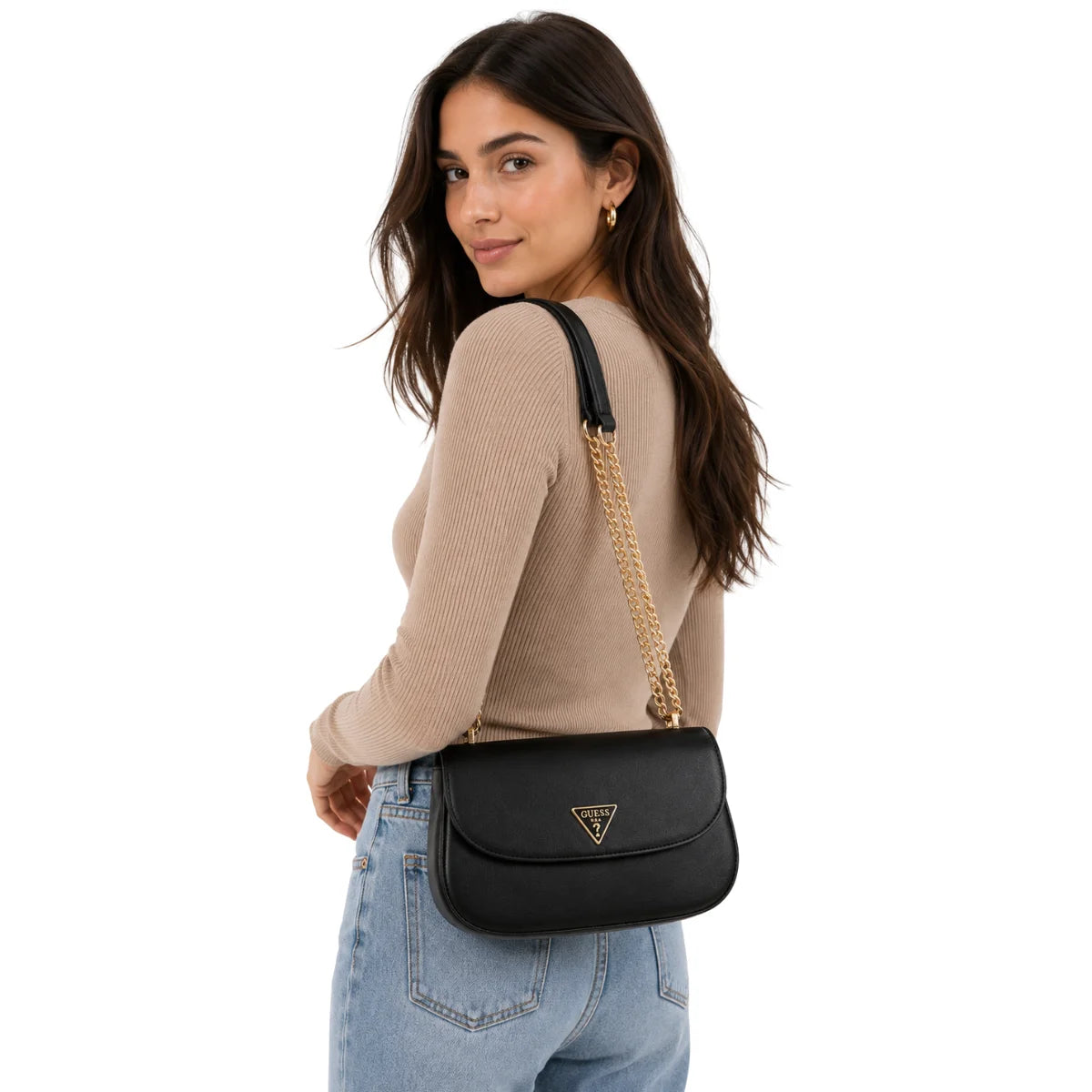 GUESS daryna crossbody bag Women - BLK - Black