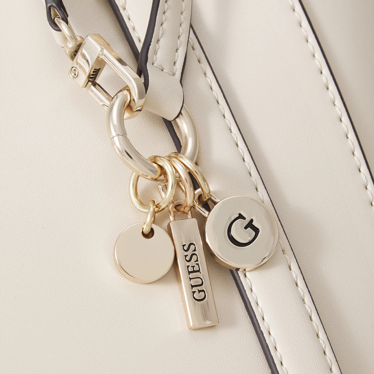 GUESS DARYNA SATCHEL Handbag Women - OFFWHT - Off White