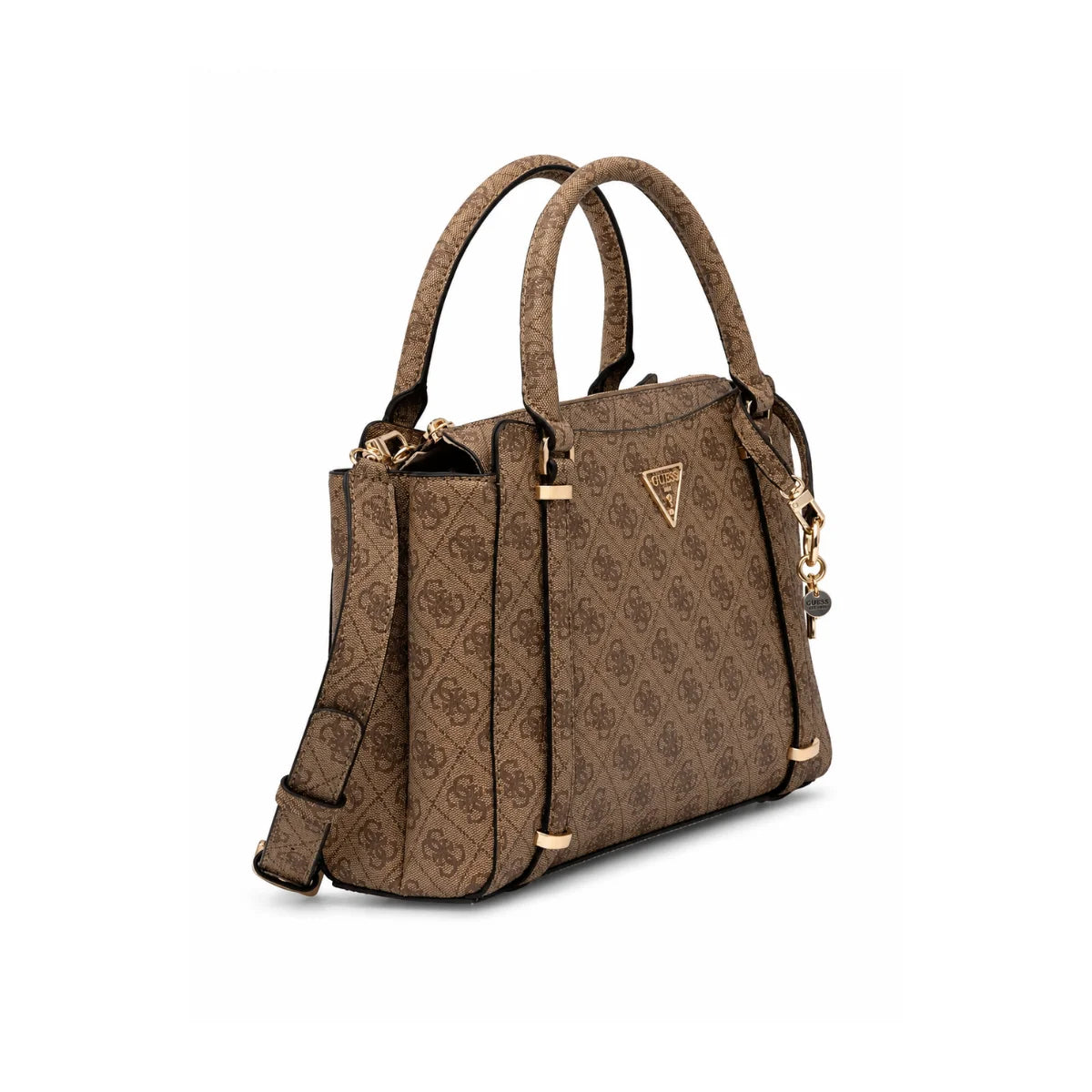 GUESS DARYNA2 SATCHEL Handbag Women - BEG - Beige