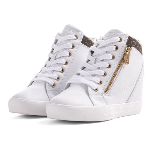 GUESS Darynna High - Top Sneakers Women - WHTBRN Shoes