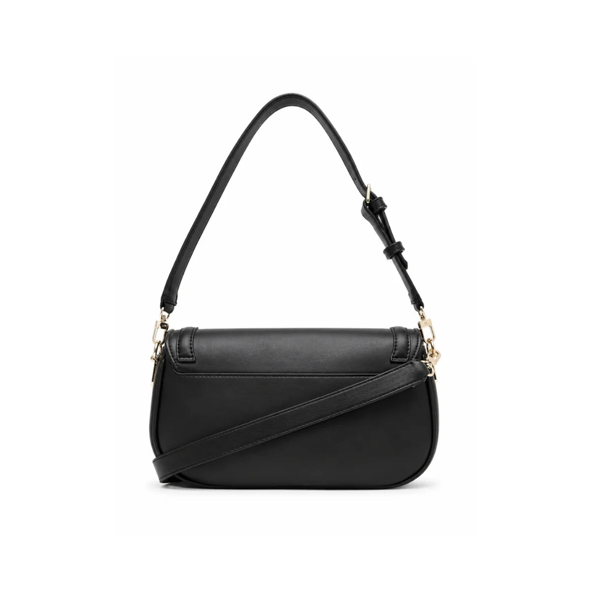 GUESS Dea brand logo brooch crossbody bag Women - BLK - Black