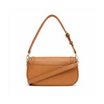 GUESS Dea brand logo brooch crossbody bag Women - TAN - Tan