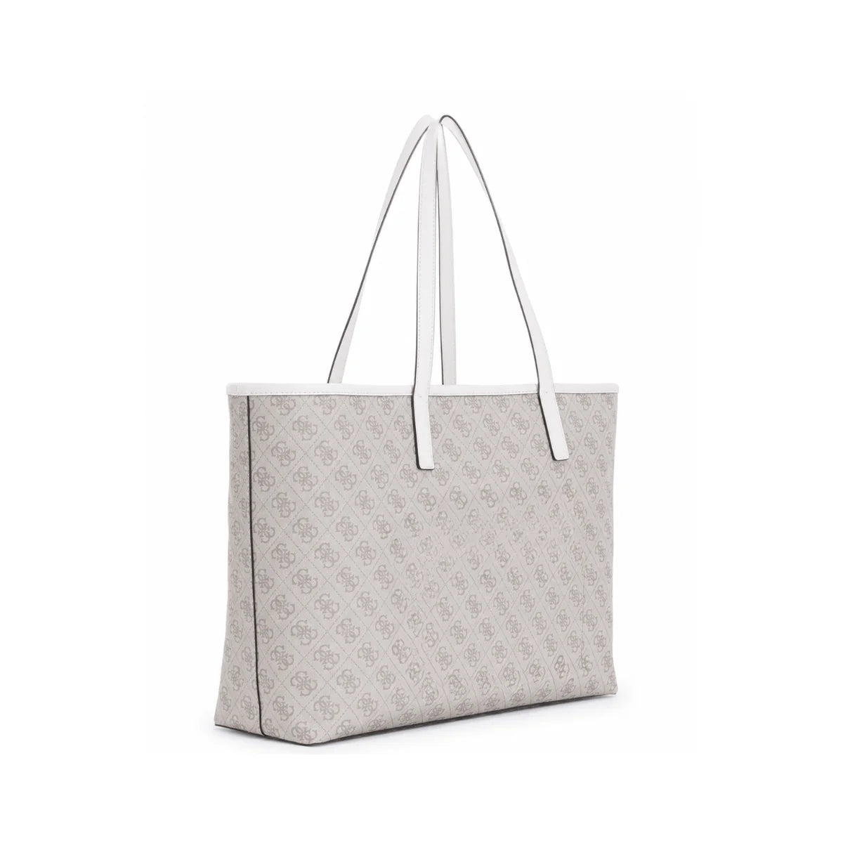 Guess Delphine Power play tech tote Shoulder Bag Women - BEGWHT - Beige-White