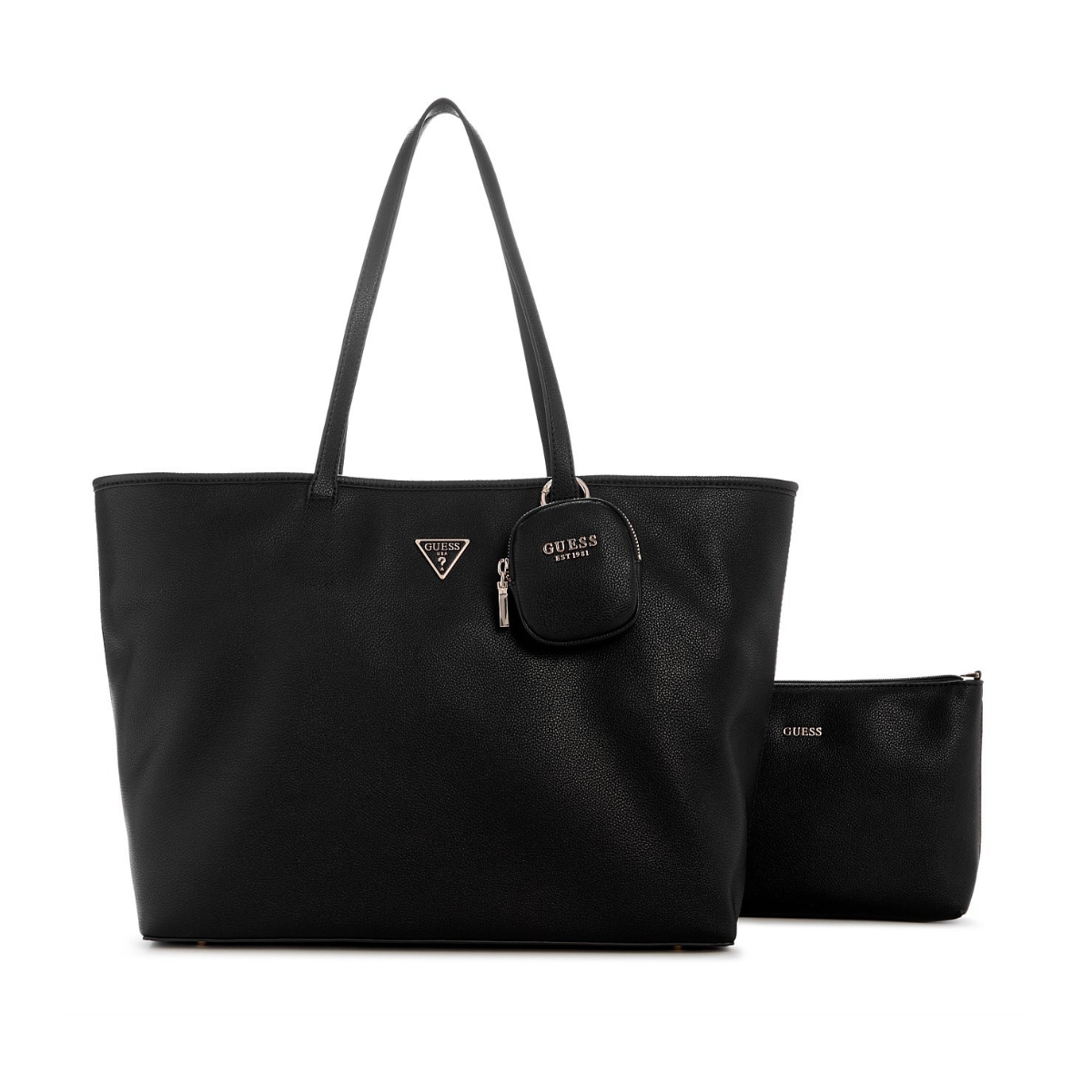 Guess Delphine Power play tech tote Shoulder Bag Women - BLK - Black