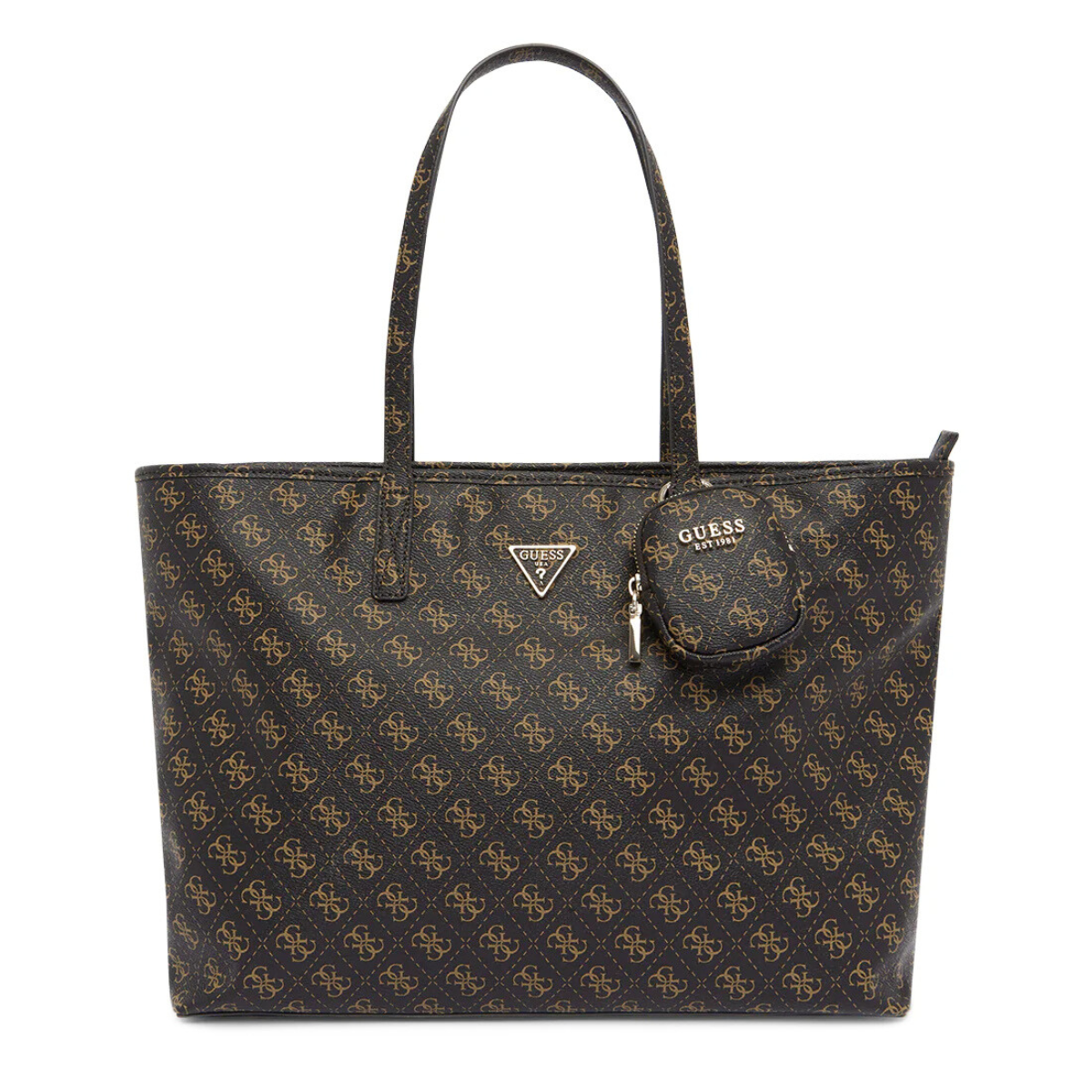 Guess Delphine Power play tech tote Shoulder Bag Women - BRN - Brown