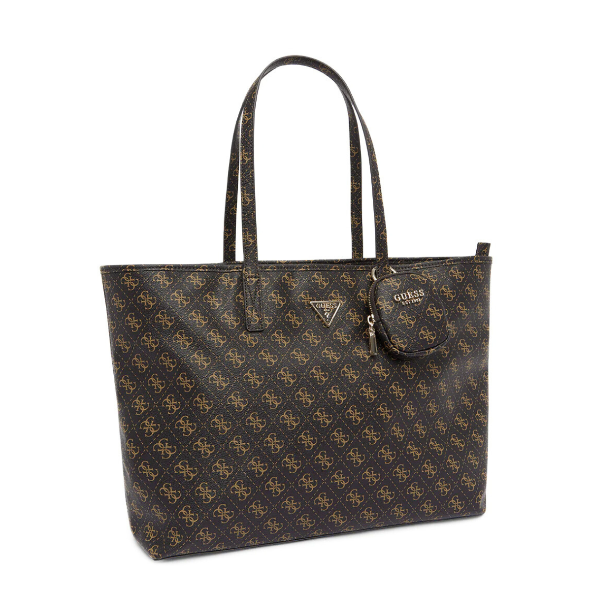 Guess Delphine Power play tech tote Shoulder Bag Women - BRN - Brown