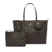 Guess Delphine Power play tech tote Shoulder Bag Women - BRN - Brown