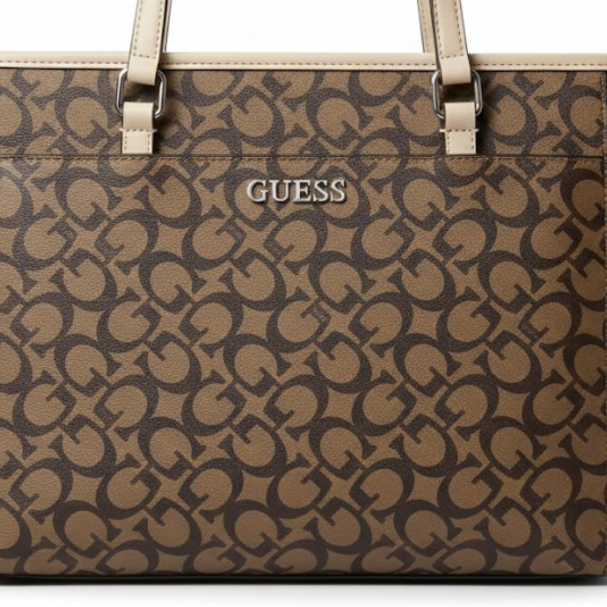 Guess Delphine Tote Handbag Women - BRN - Brown