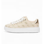 GUESS Denesa 4G Logo Sneakers - BEG