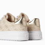 GUESS Denesa 4G Logo Sneakers - BEG