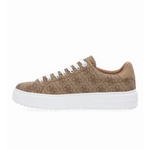 GUESS Denesa 4G Peony Logo Sneakers - BEG