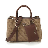 GUESS Eco Craig Girlfriend Satchel Women - BEG - Beige