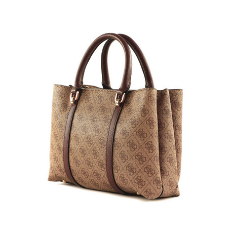 GUESS Eco Craig Girlfriend Satchel Women - BEG - Beige