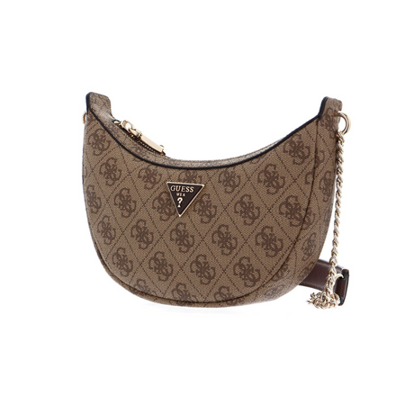 GUESS Eco Craig Mini Crossbody Saddle Bag - BEG - Beige