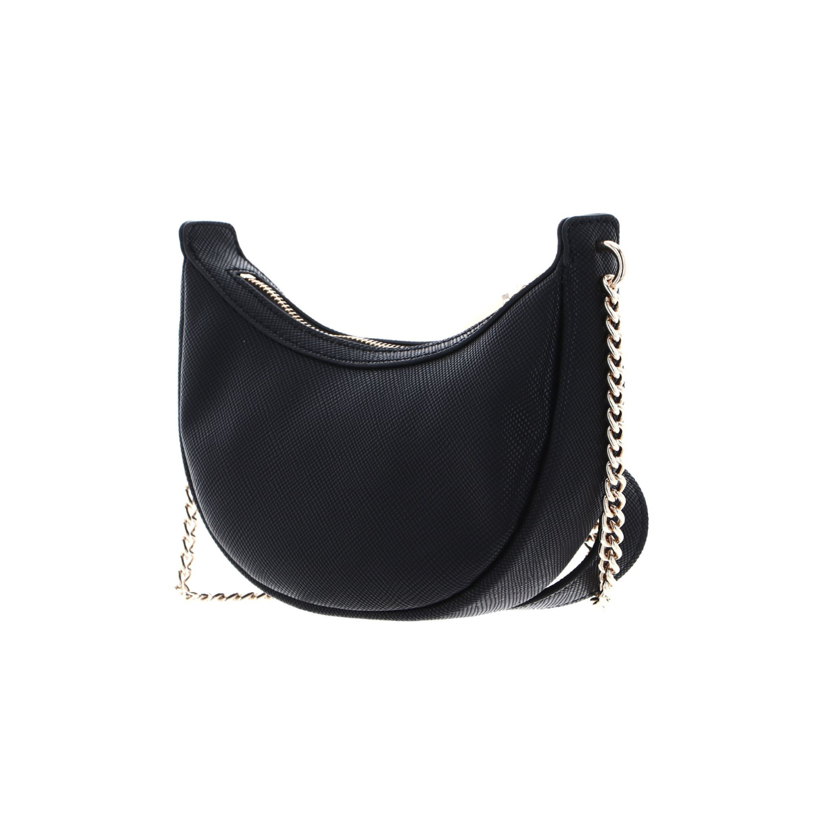 GUESS Eco Craig Mini Crossbody Saddle Bag - BLK - Black