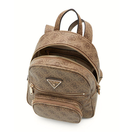 GUESS Eco Elements 4G Logo Backpack Women - BEG - Beige