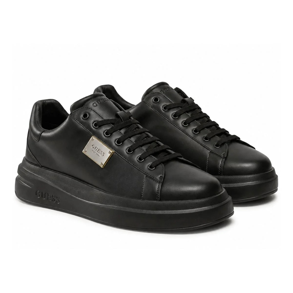 GUESS Elba FMFELB ELE12 Sneakers Men - BLK - Black / 39