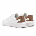 GUESS Elba Leather Sneakers Men -WHT