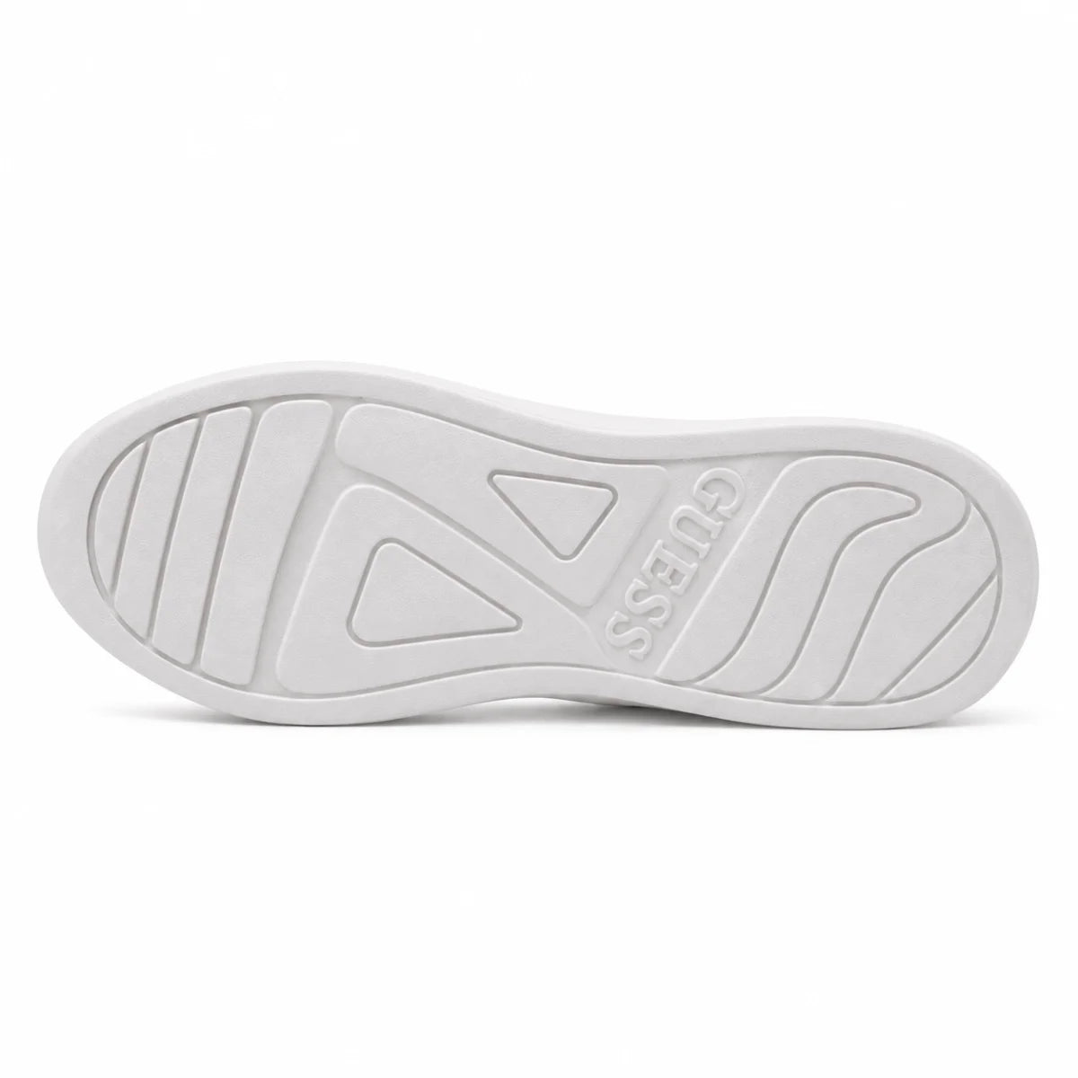 GUESS Elba Leather Sneakers Men -WHT