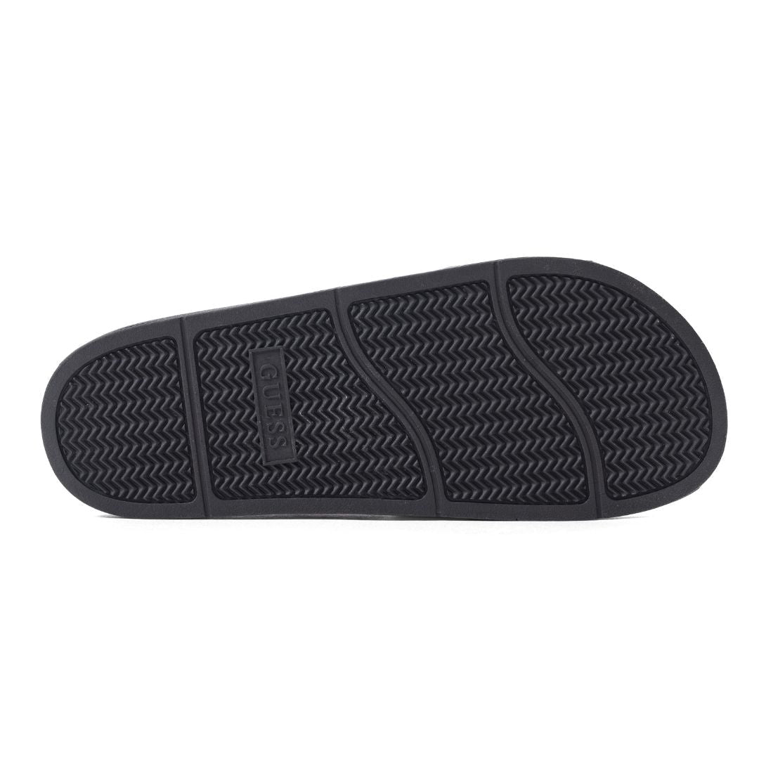 GUESS Eroman Slides Men - BLKWHT