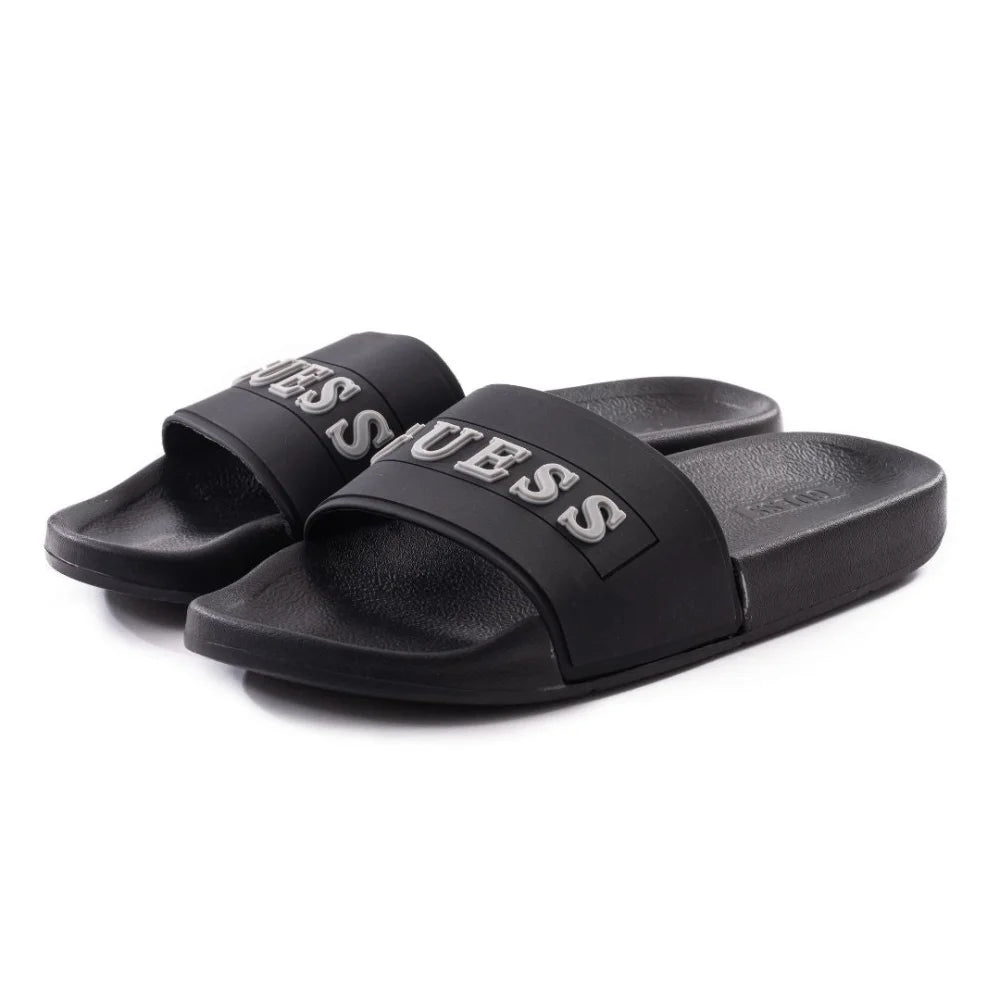 GUESS Euro Slide Men - BLK - Black / 41