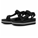 Guess Eveh Wedge Sandals Women - BLK - Black / 35