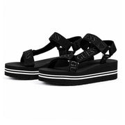 Guess Eveh Wedge Sandals Women - BLK - Black / 35