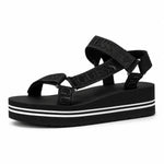 Guess Eveh Wedge Sandals Women - BLK