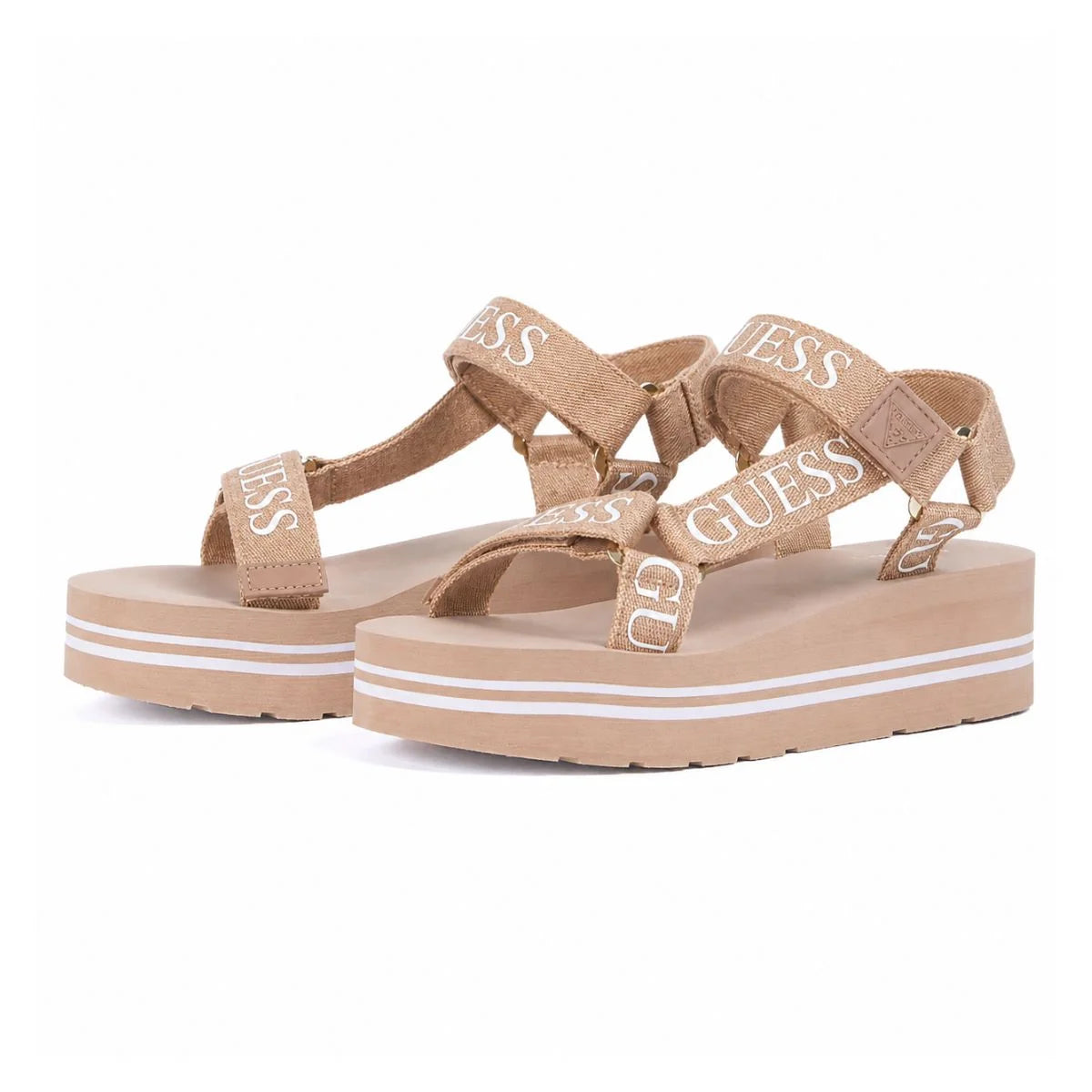 Guess Eveh Wedge Sandals Women - GLD - Gold / 35