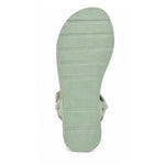 Guess Eveh Wedge Sandals Women - MNTGRN