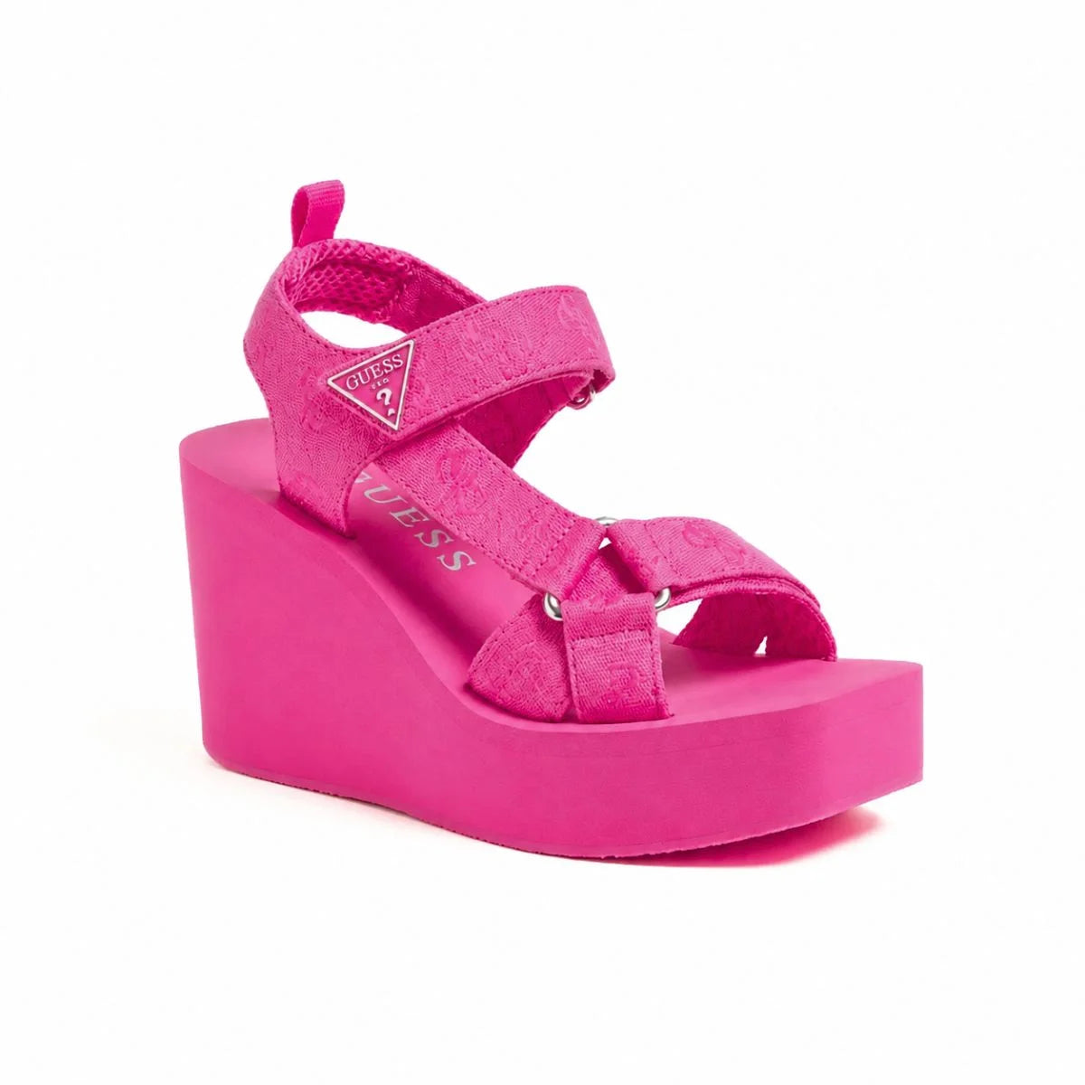 Guess Eveh Wedge Sandals Women - PNK