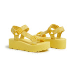 Guess Eveh Wedge Sandals Women - YLW