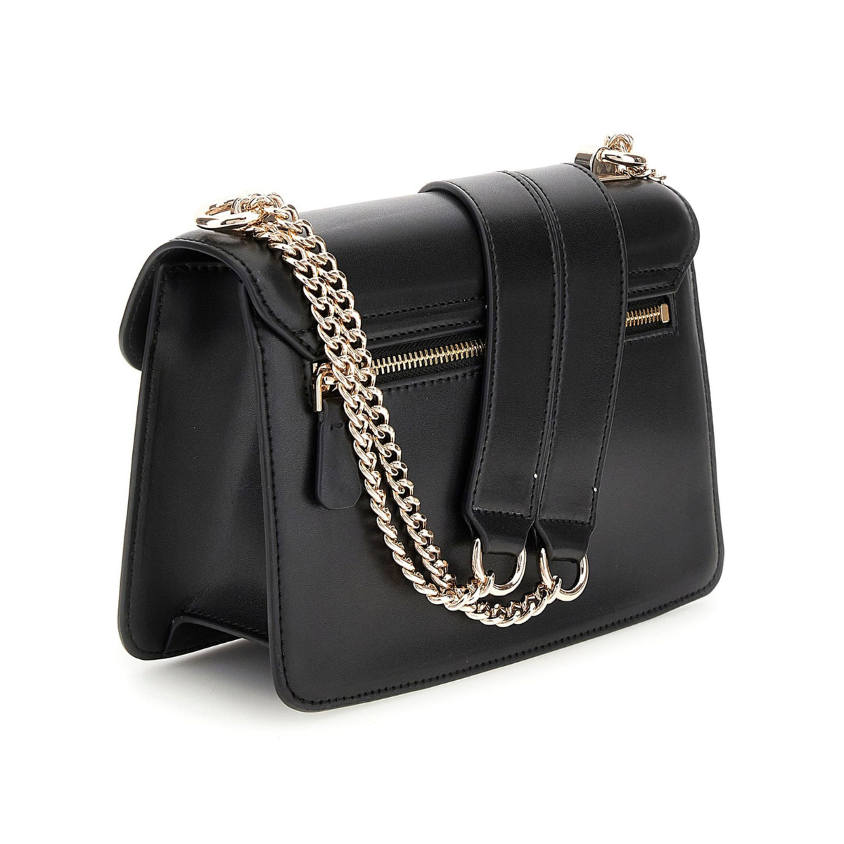 GUESS Evelune Convertible Xbody Flap - BLK - Black
