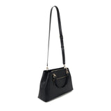 GUESS Evelune Girlfriend Satchel Bag - BLK - Black