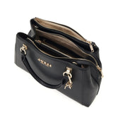 GUESS Evelune Girlfriend Satchel Bag - BLK - Black