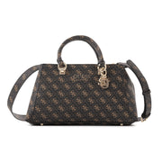 GUESS Evelune Girlfriend Satchel Bag (S) - BRN - Brown
