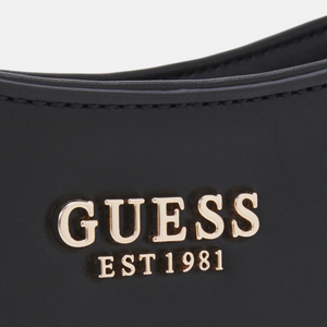 GUESS Evelune Top Zip Shoulder Bag - BLK - Black