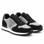 GUESS Fano Leather Sneakers Men - BLK