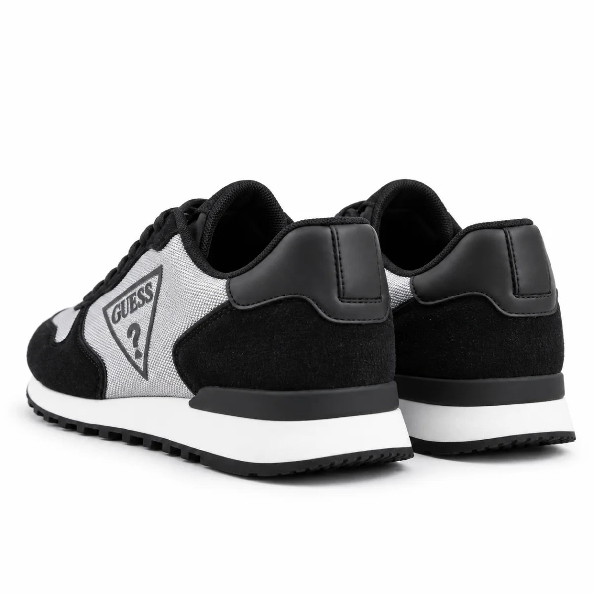 GUESS Fano Leather Sneakers Men - BLK